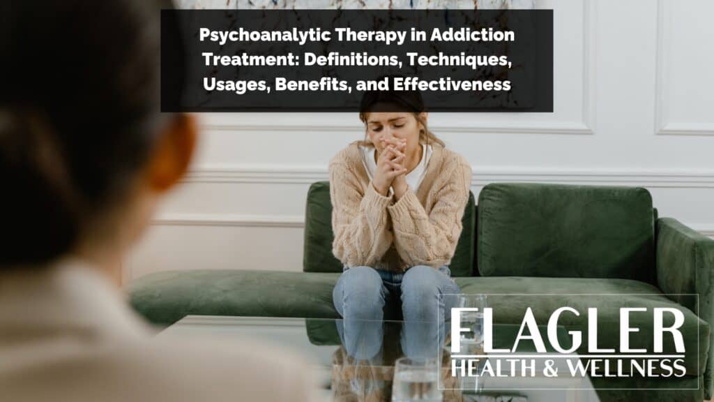 Psychoanalytic therapy in addiction treatment