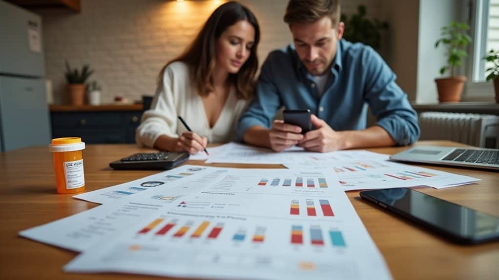 weigh premium deductible and out of pocket costs