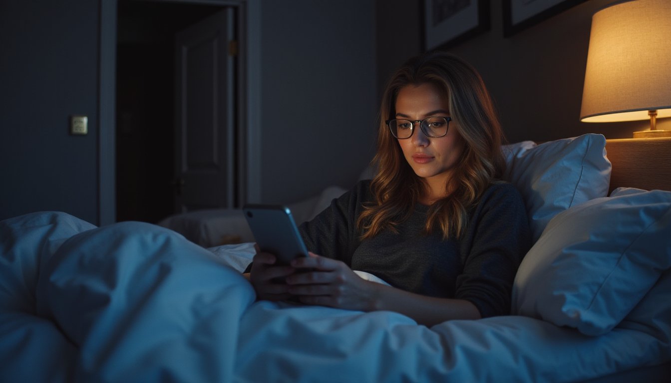 sleep disruption from phone usage