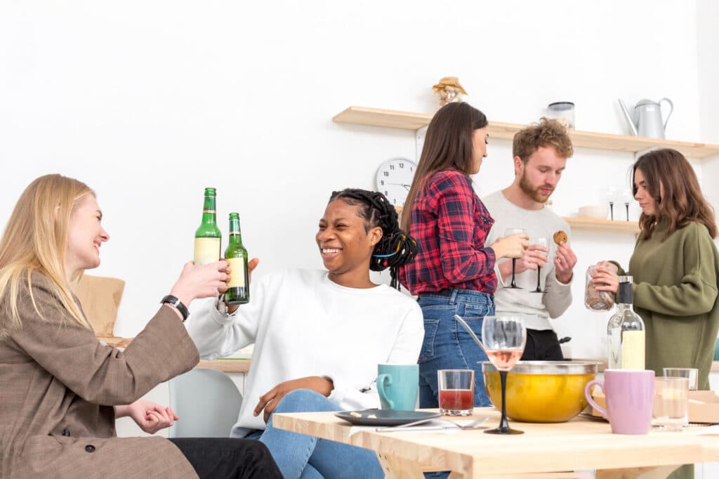 Binge Drinking vs Alcoholism - Alt Text